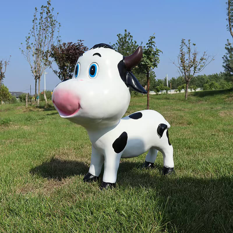 Cartoon Cow Statue