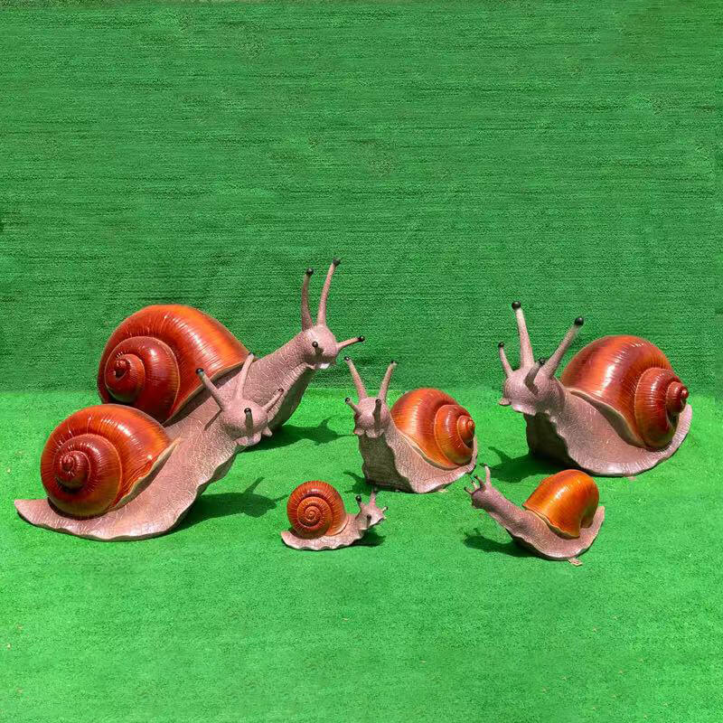 fiberglass Snail Sculpture