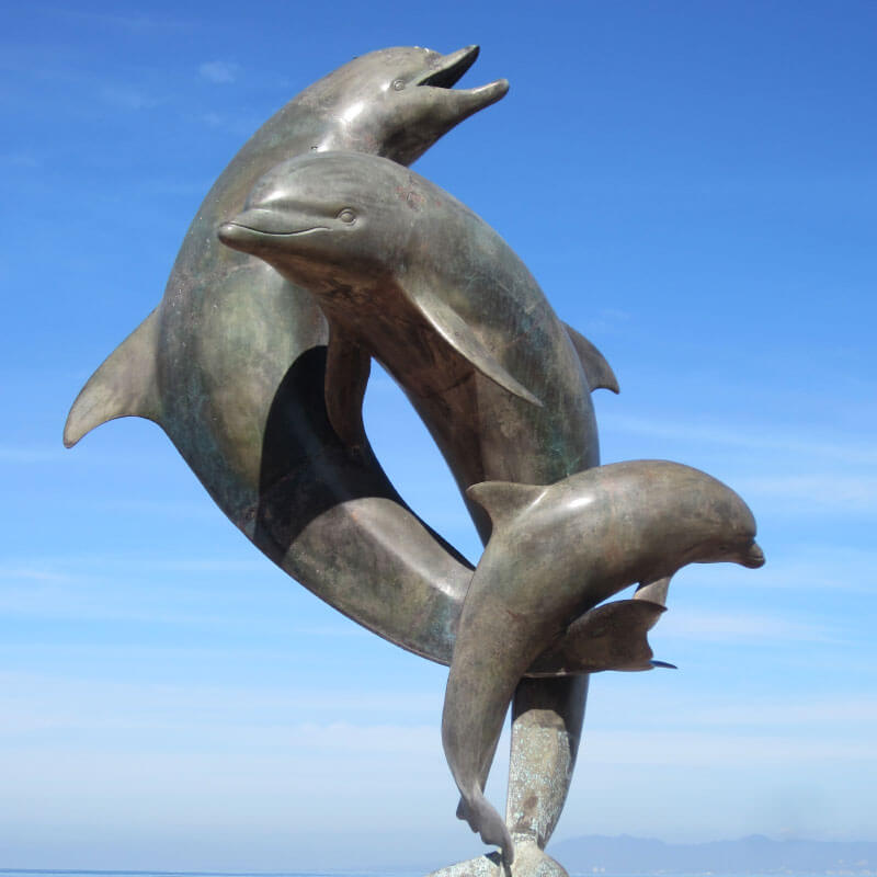 Large Dolphin Fountain