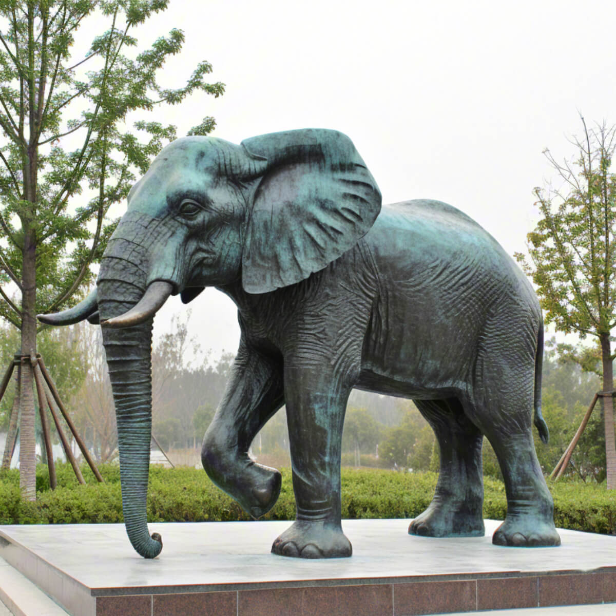 Large Elephant Garden Ornament