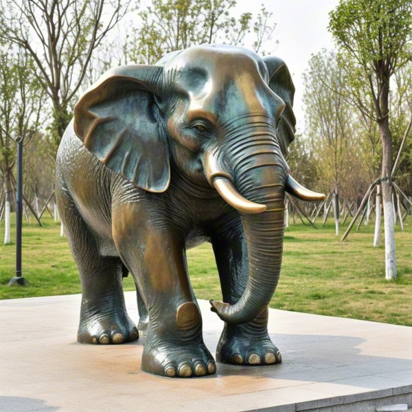 Large Elephant Statue for Garden