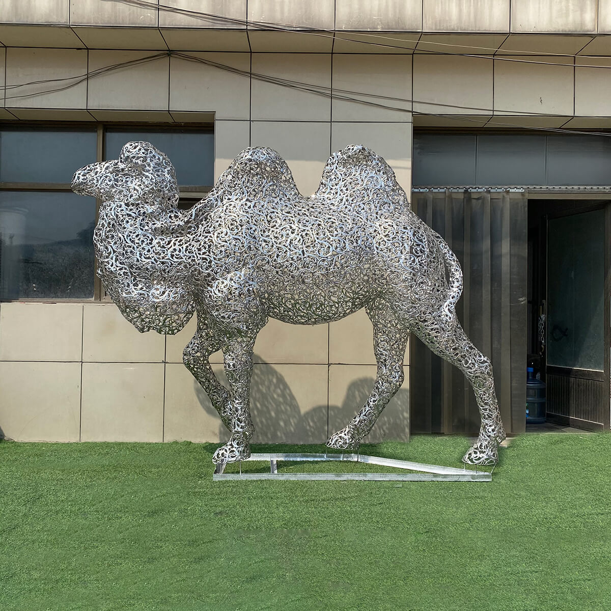 Metal Camel Statue