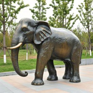 Outdoor Elephant Sculpture