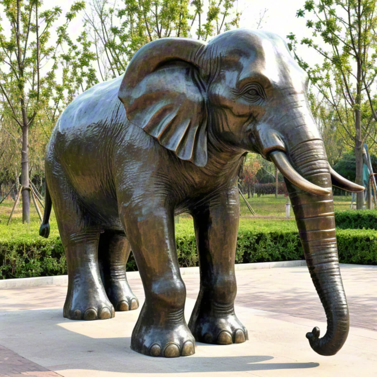 Outdoor Elephant Sculpture