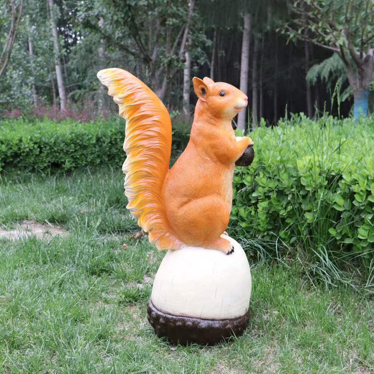 Red Squirrel Sculpture