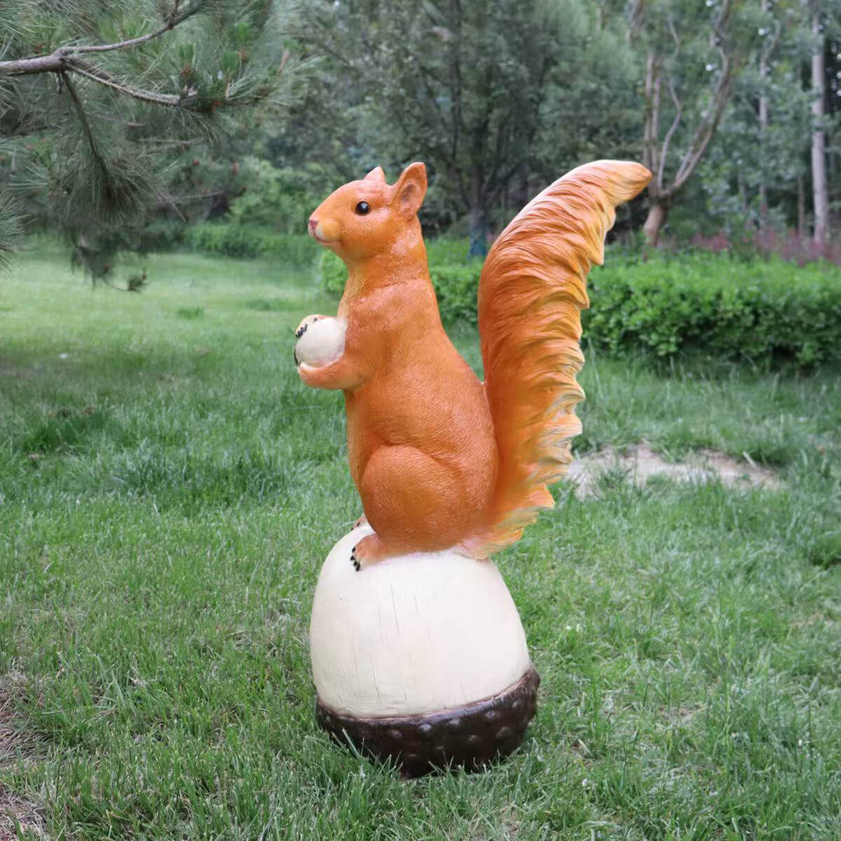 Red Squirrel Sculpture