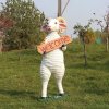 fiberglass sheep statue