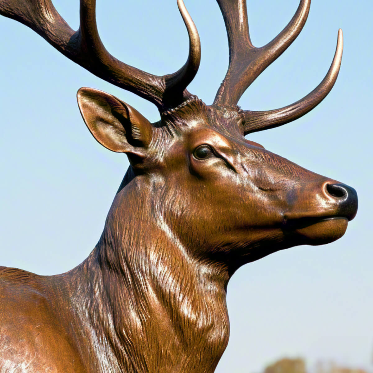 Stag Statue for Sale