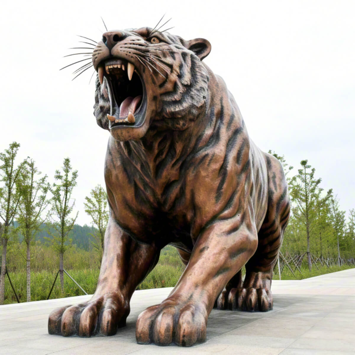 Tiger Statue for Protection