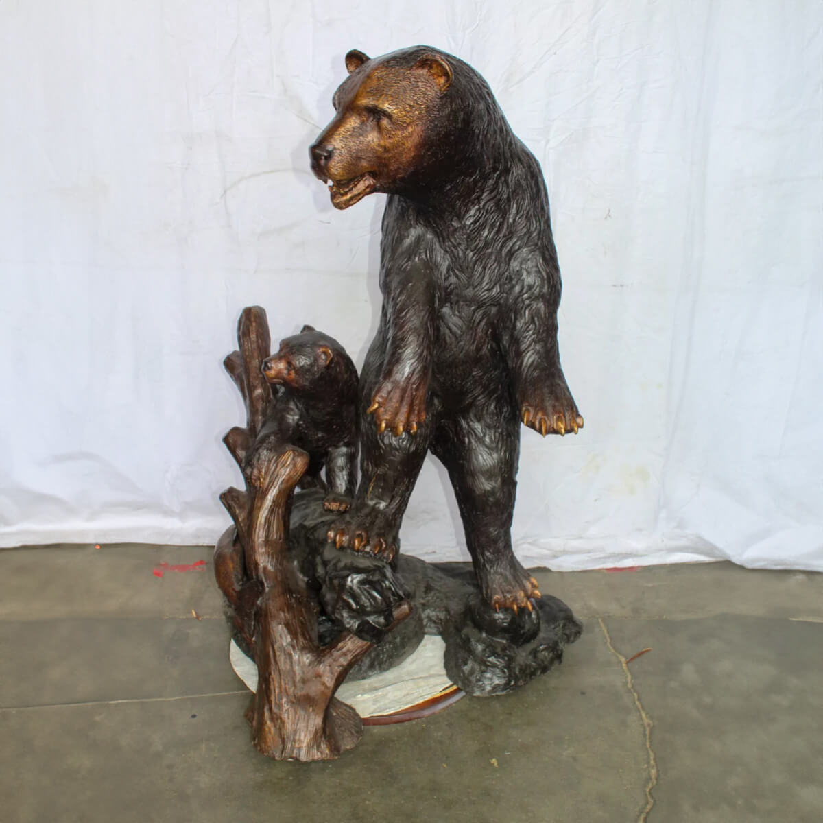 Bear Yard Statues