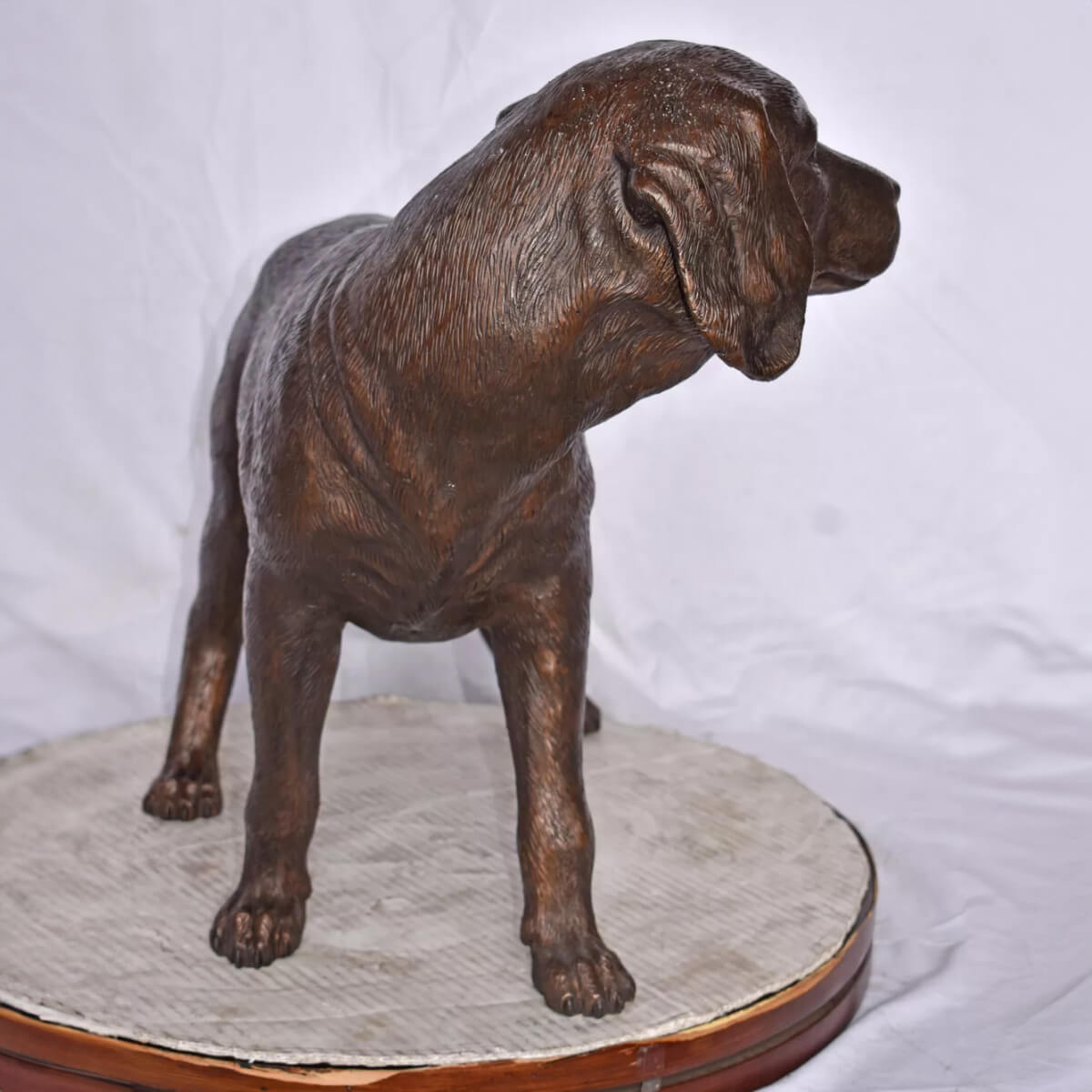 Bronze Beagle Sculpture