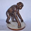 Bronze Chimp Sculpture for Sale