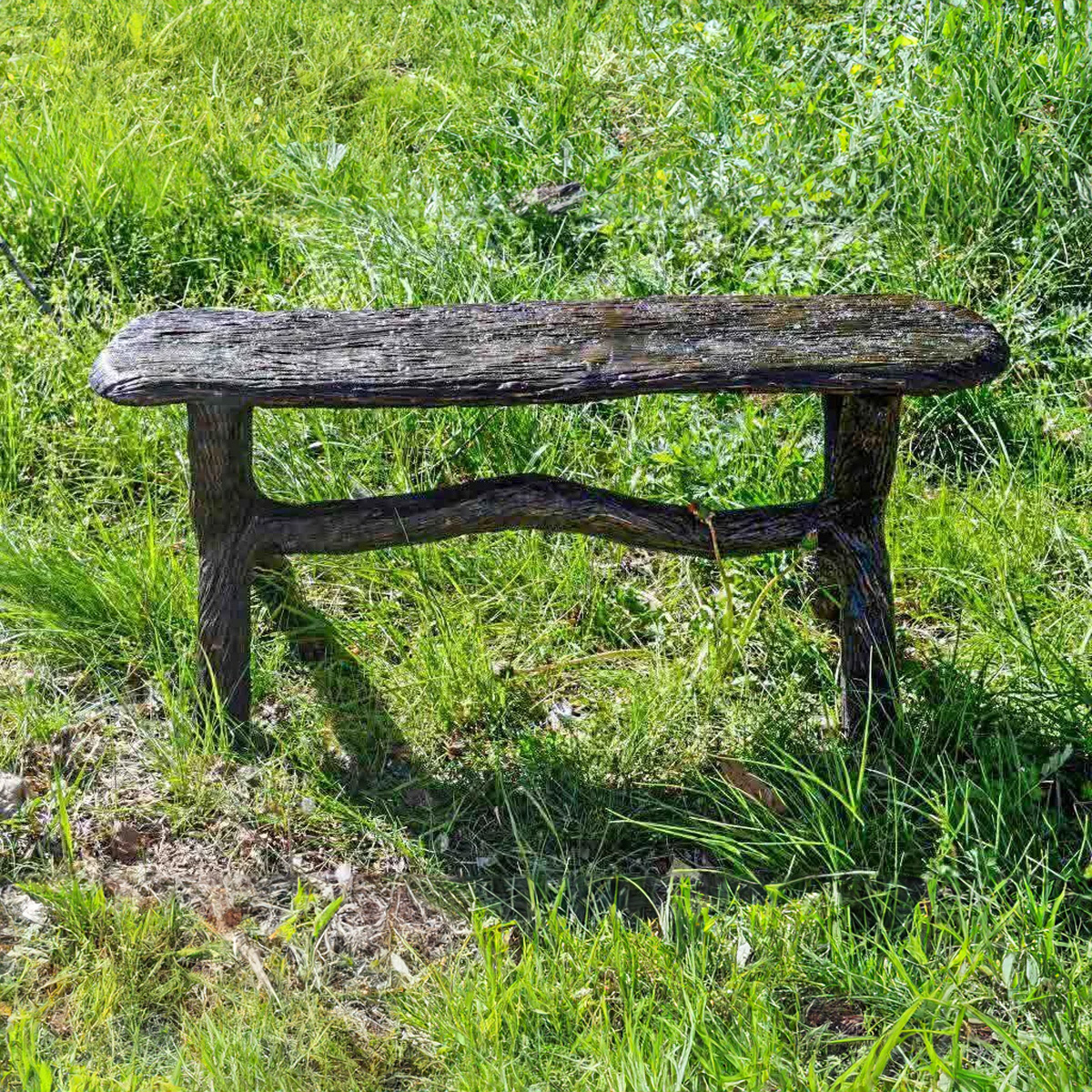 Garden Statue Bench