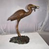 Large Heron Statue