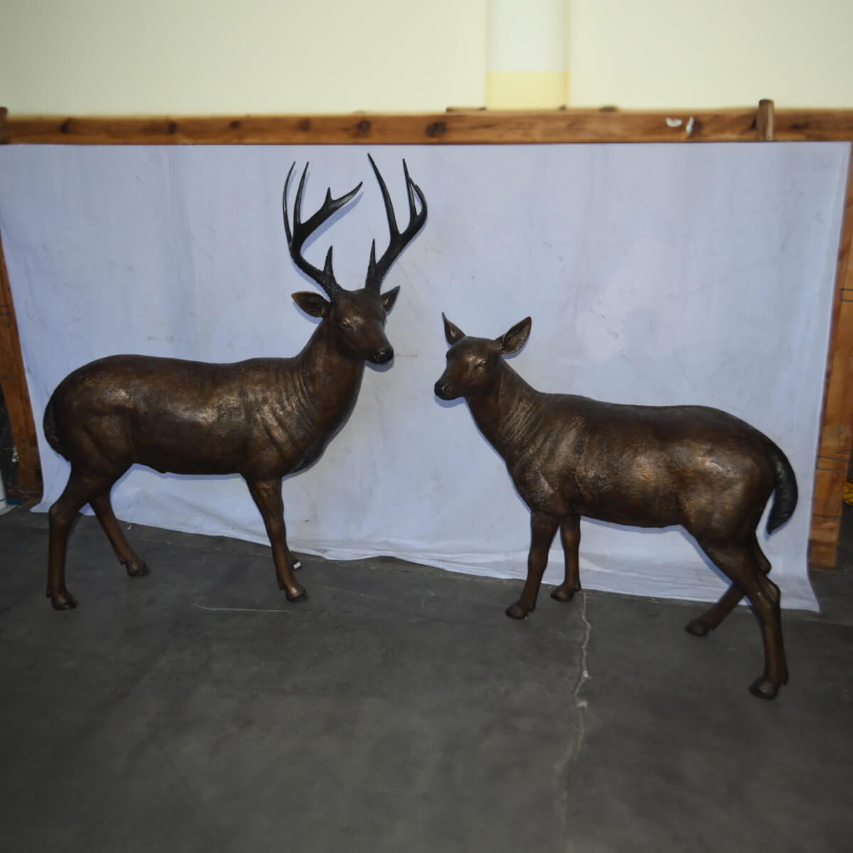 Life Size Deer Lawn Ornaments