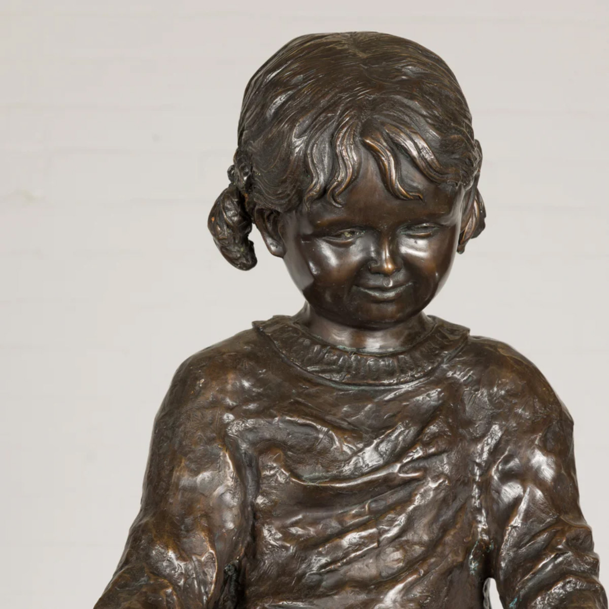 Little Girl Reading Sculpture