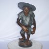 Monkey Cowboy Statue