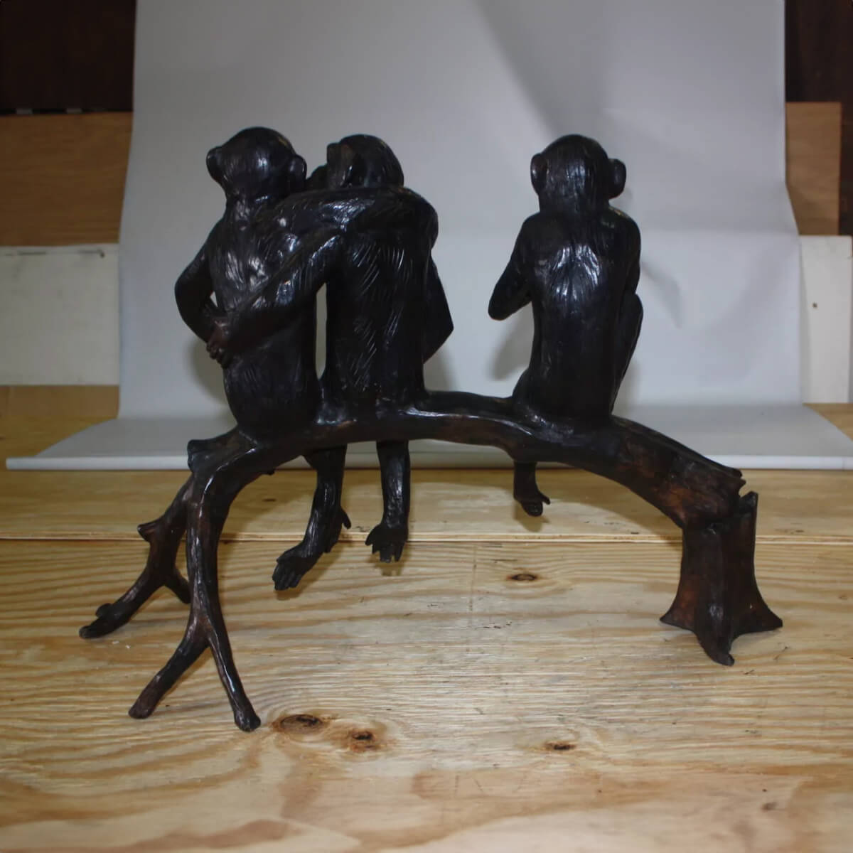 Three Monkeys Garden Statues