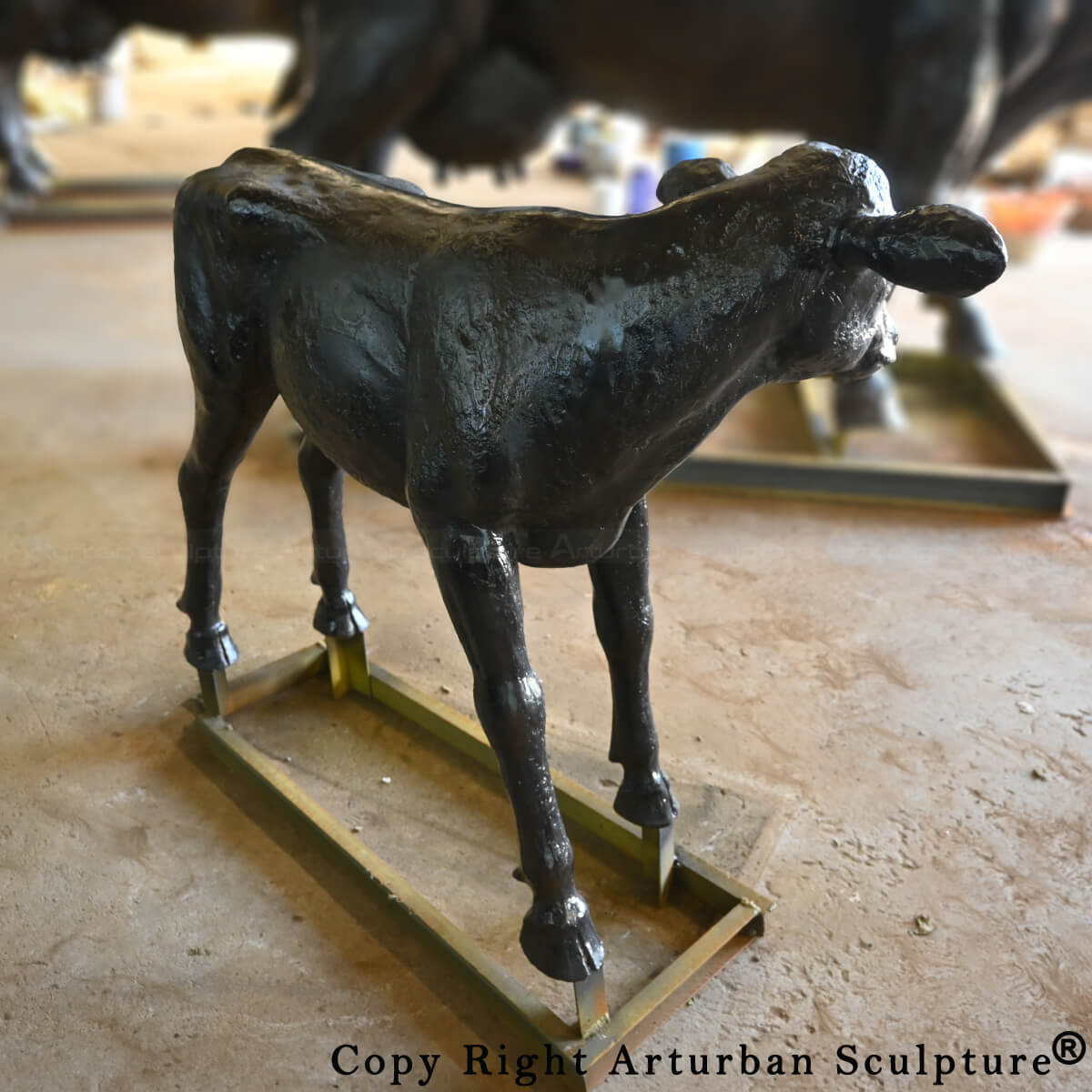 Calf Garden Ornament