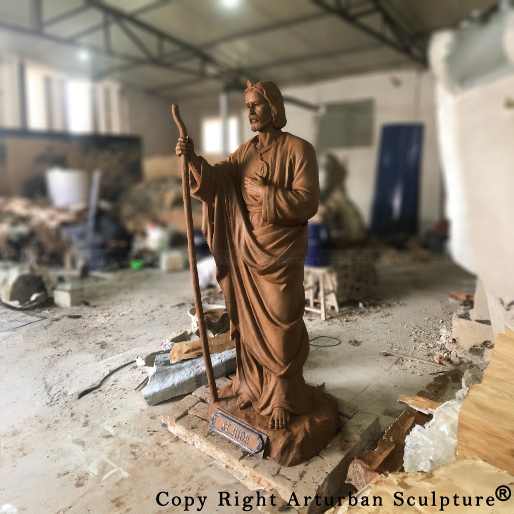 clay mold of Saint Jude Statue for Sale