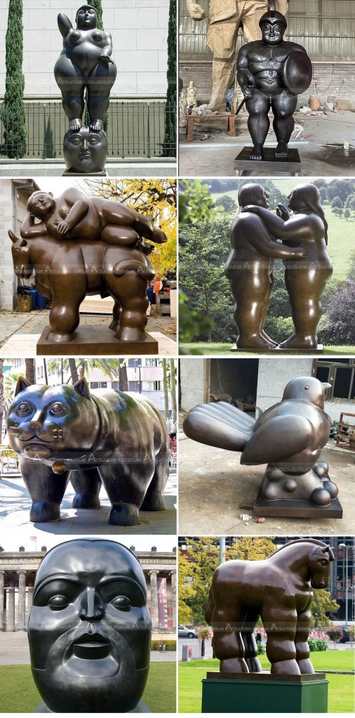 Fernando Botero sculpture