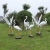 Egret Garden Statue