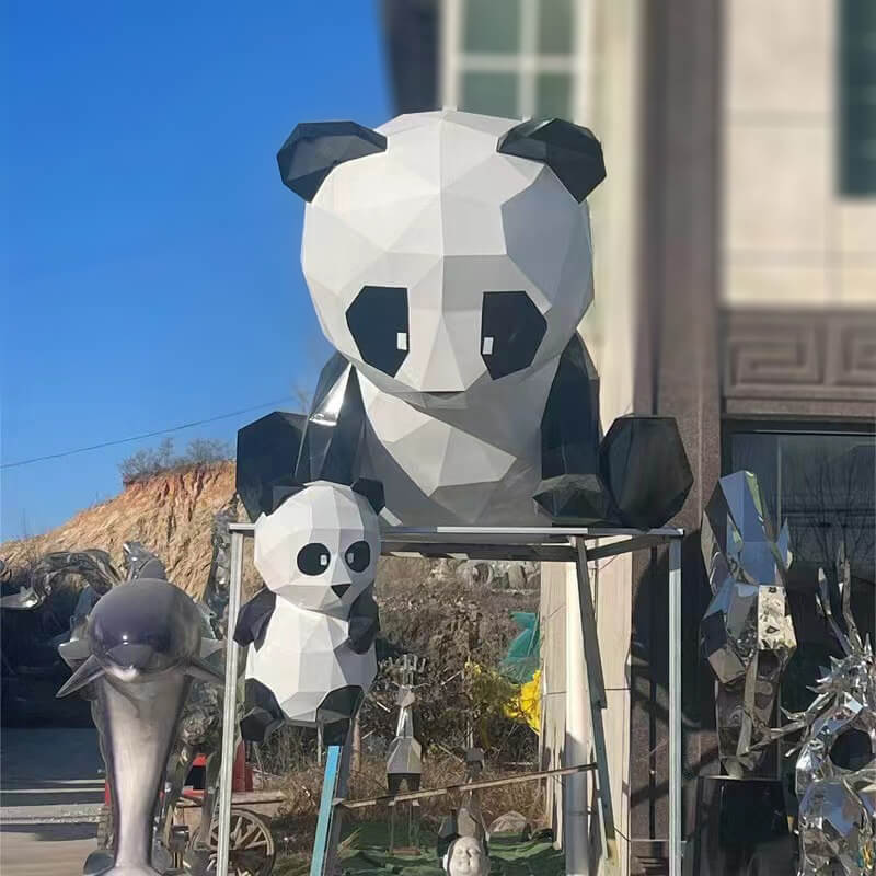 Garden Panda Statue