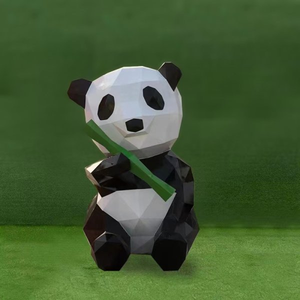 Garden Panda Statue