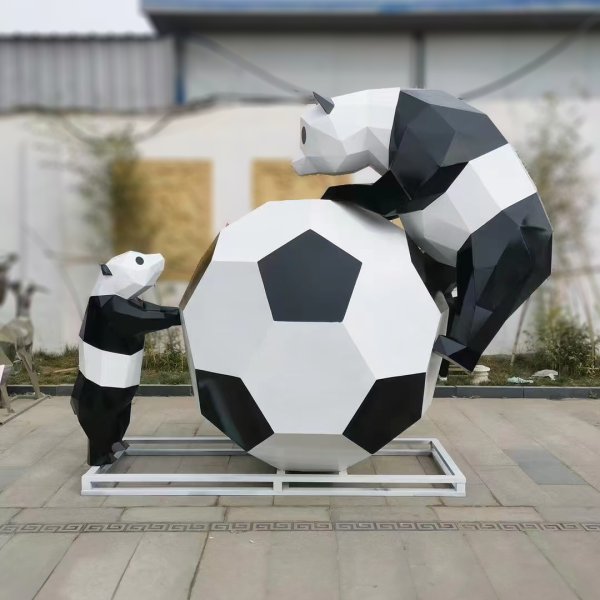 Panda Statue for Garden