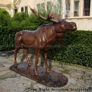 Moose Statue for Sale