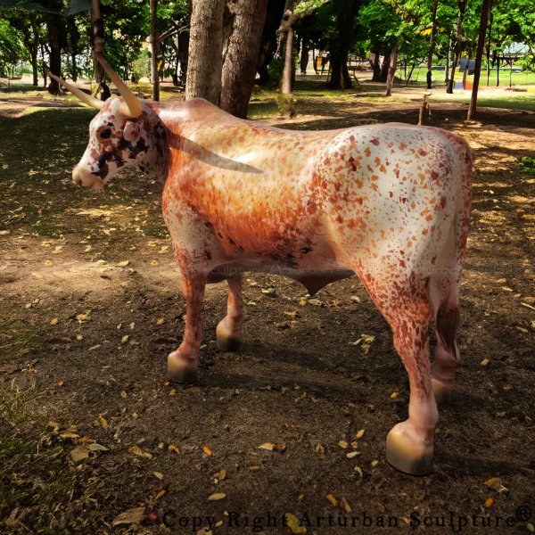 Texas Longhorn Statue